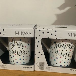 Mugs. Each $15, or 2 for $22